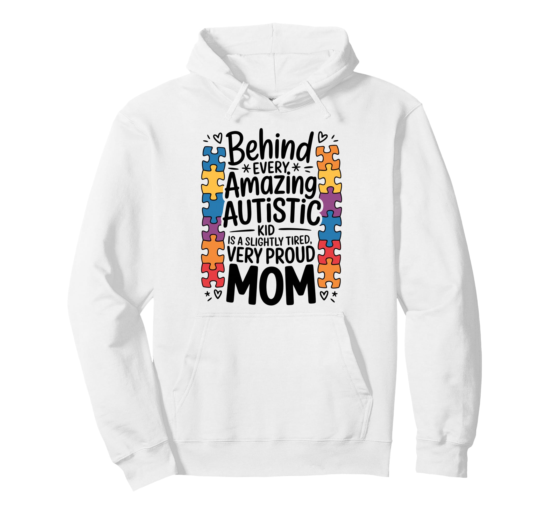 Autism Mom Autism Dad Family Pride Sweatshirt - Custom Art Print Men Women - T-Shirt, Sweatshirt, Hoodie