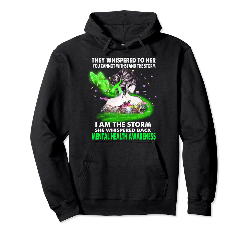 I Am Storm Mental Health Awareness Hoodie - Minimalist Print for Adults - T-Shirt, Sweatshirt, Hoodie