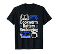 Booktrovert Introvert Reader Library T-Shirt - Minimalist Print for Adults - T-Shirt, Sweatshirt, Hoodie