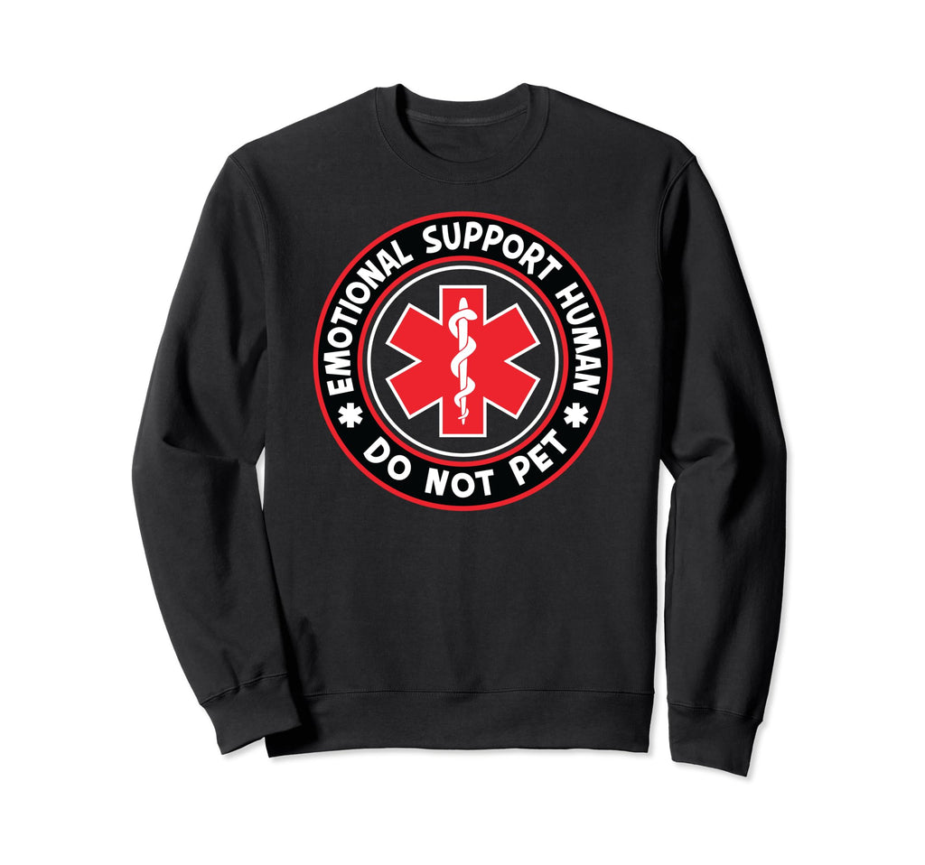 Emotional Support Human Mental Health T-Shirt - Trendy Graphic for Adults - T-Shirt, Sweatshirt, Hoodie