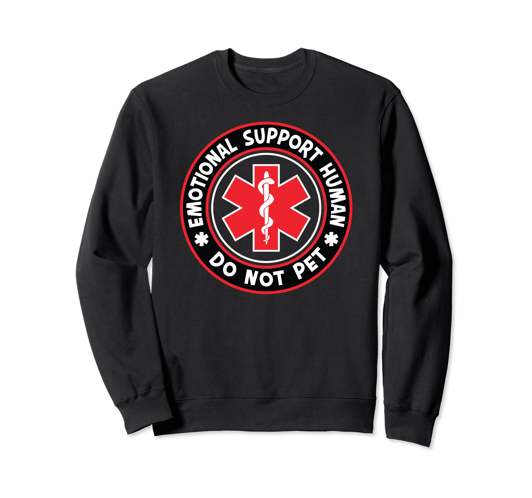 Emotional Support Human Mental Health T-Shirt - Trendy Graphic for Adults - T-Shirt, Sweatshirt, Hoodie