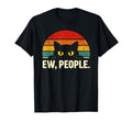 Ew People Funny Cat Introvert T-Shirt - Unique Graphic for Adults - T-Shirt, Sweatshirt, Hoodie