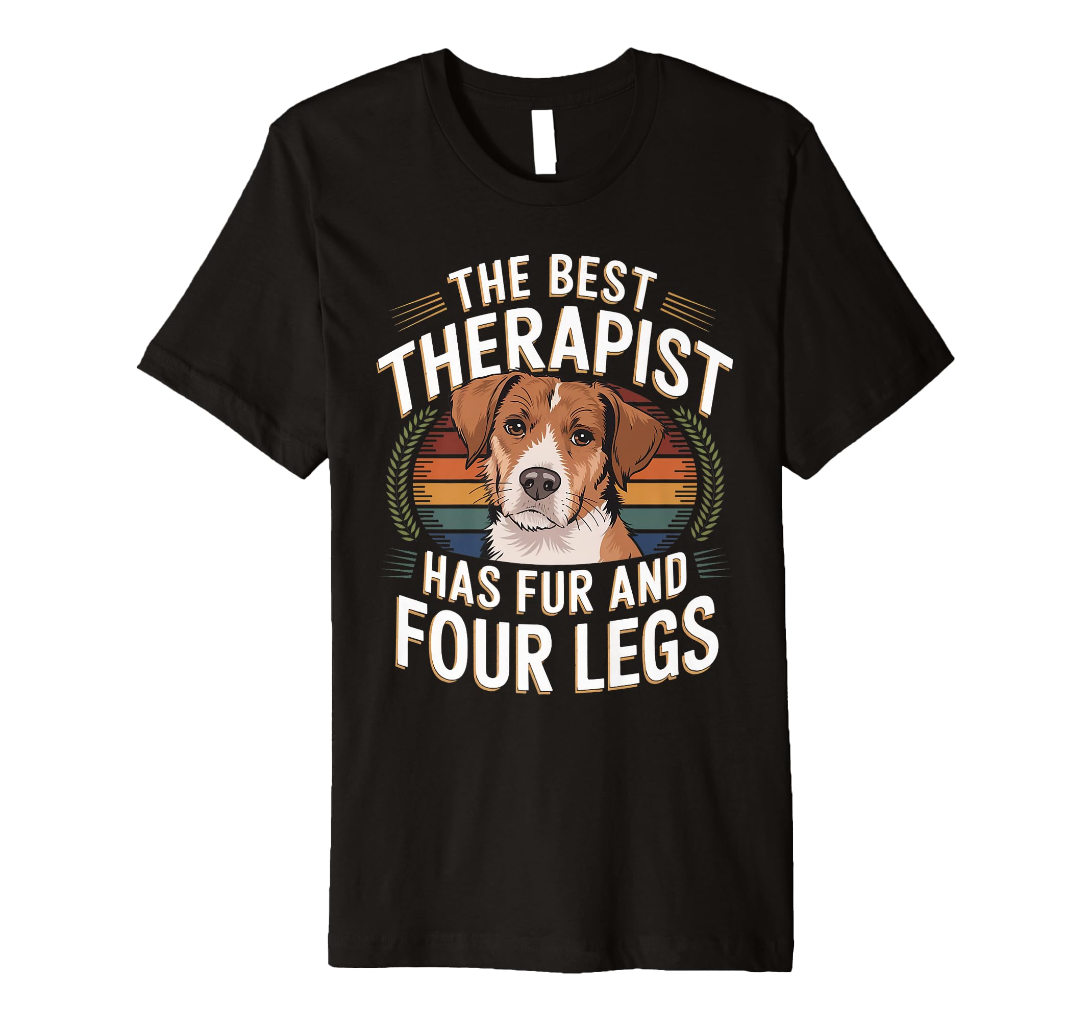 Fur And Therap Best Therapist Has T-Shirt - Custom Art Print for Adults - T-Shirt, Sweatshirt, Hoodie