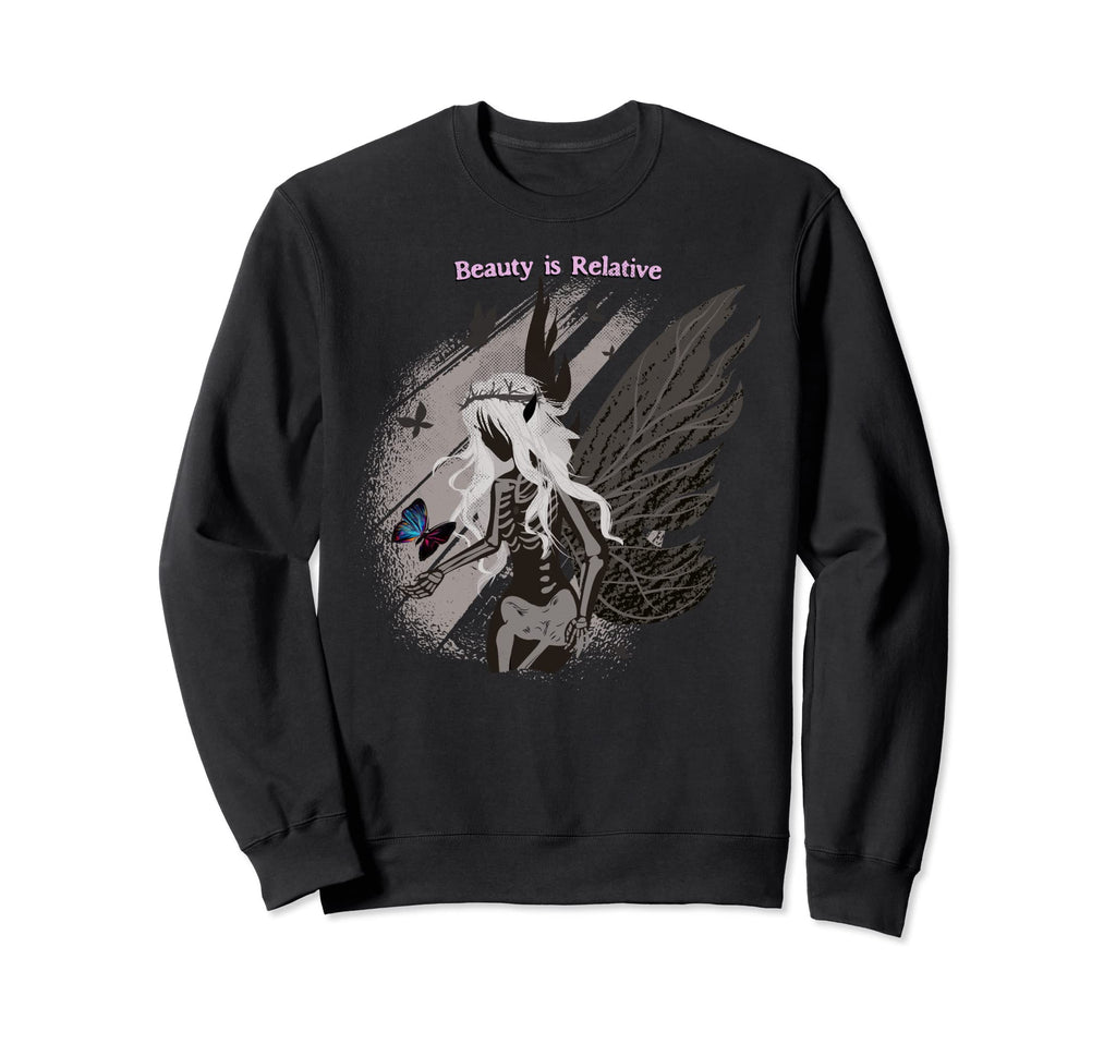 Anime Anti Social Pastel Goth Sweatshirt - Fun Novelty Design Men Women - T-Shirt, Sweatshirt, Hoodie