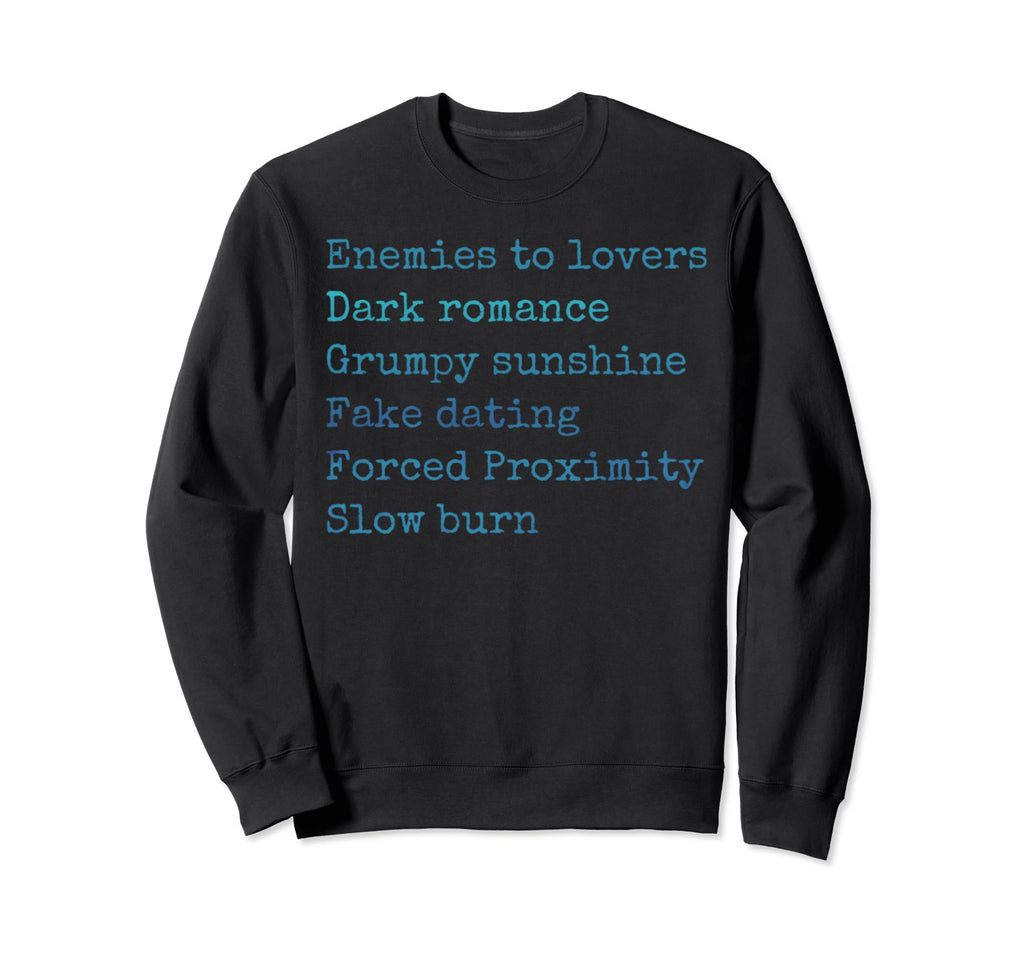 Bibliophile Romance Book Genre Sweatshirt - Streetwear Style Men Women - T-Shirt, Sweatshirt, Hoodie