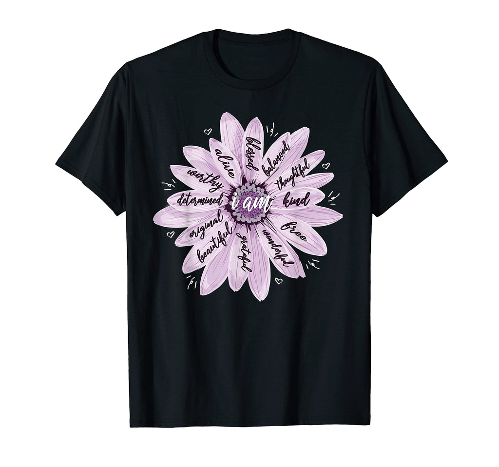 Motivational Gifts Positive Affirmation I T-Shirt - Graphic Print Unisex - T-Shirt, Sweatshirt, Hoodie