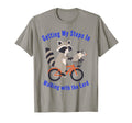 Getting My Steps Walking Lord Raccoon T-Shirt - Unique Graphic for Adults - T-Shirt, Sweatshirt, Hoodie