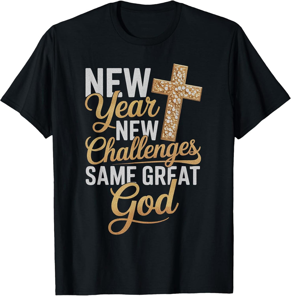Happy New Year Christian Catholic Store Unisex T-shirt, Sweatshirt, Hoodie, Long Sleeve Tee - T-Shirt, Sweatshirt, Hoodie