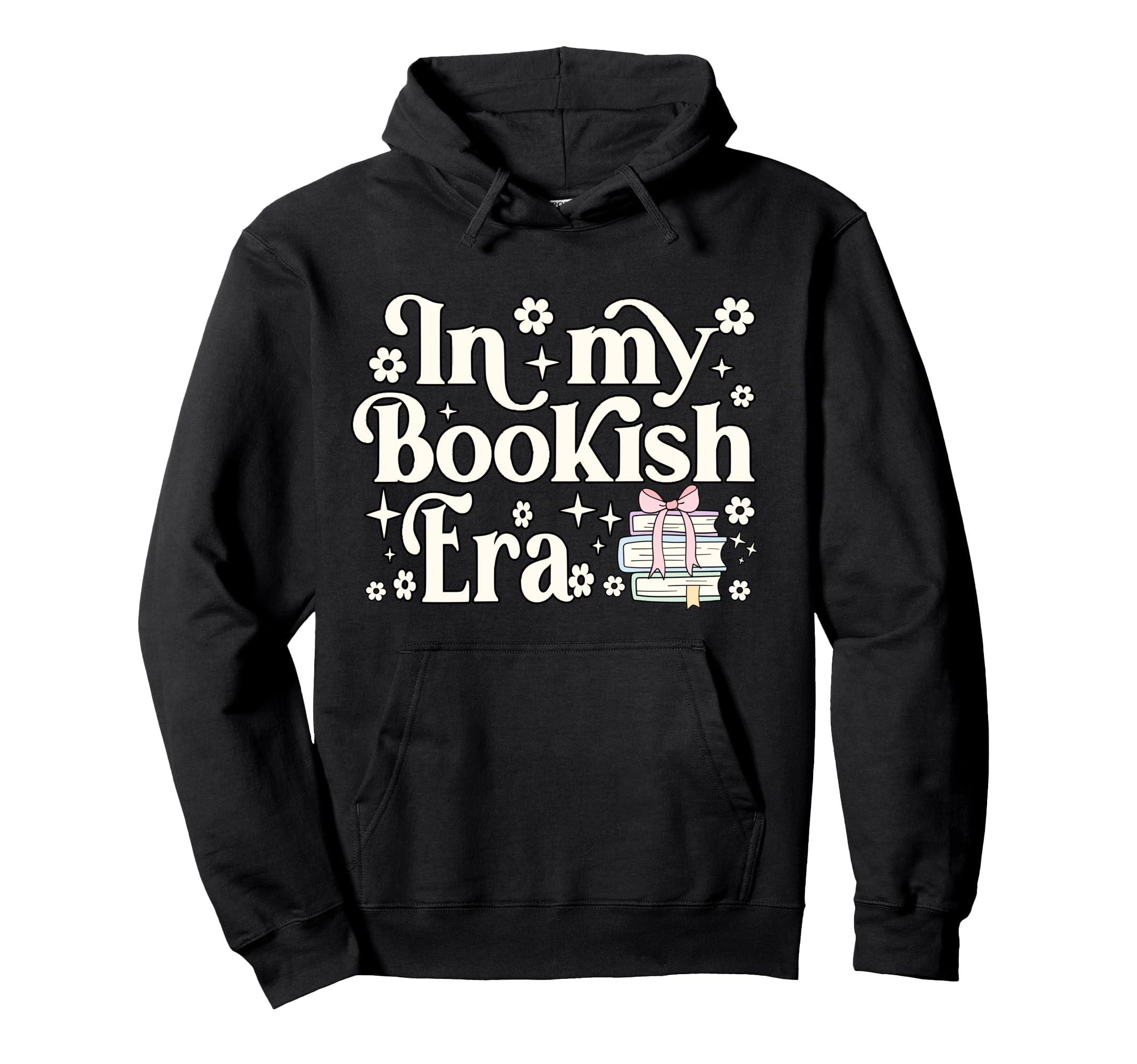 My Bookish Era Book Lover Hoodie - Minimalist Print Men Women - T-Shirt, Sweatshirt, Hoodie