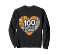 Reading Book Lover 100 Days School Sweatshirt - Aesthetic Graphic Men Women - T-Shirt, Sweatshirt, Hoodie