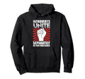 Introverts Unite Separately Your Homes Hoodie - Novelty Apparel Unisex - T-Shirt, Sweatshirt, Hoodie