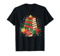 Cozy Book Stack Ornaments And Coffee T-Shirt - Novelty Apparel Men Women - T-Shirt, Sweatshirt, Hoodie