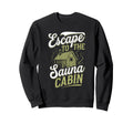 Infrared Sauna Sweat Therapy Spa Sweatshirt - Minimalist Print Men Women - T-Shirt, Sweatshirt, Hoodie