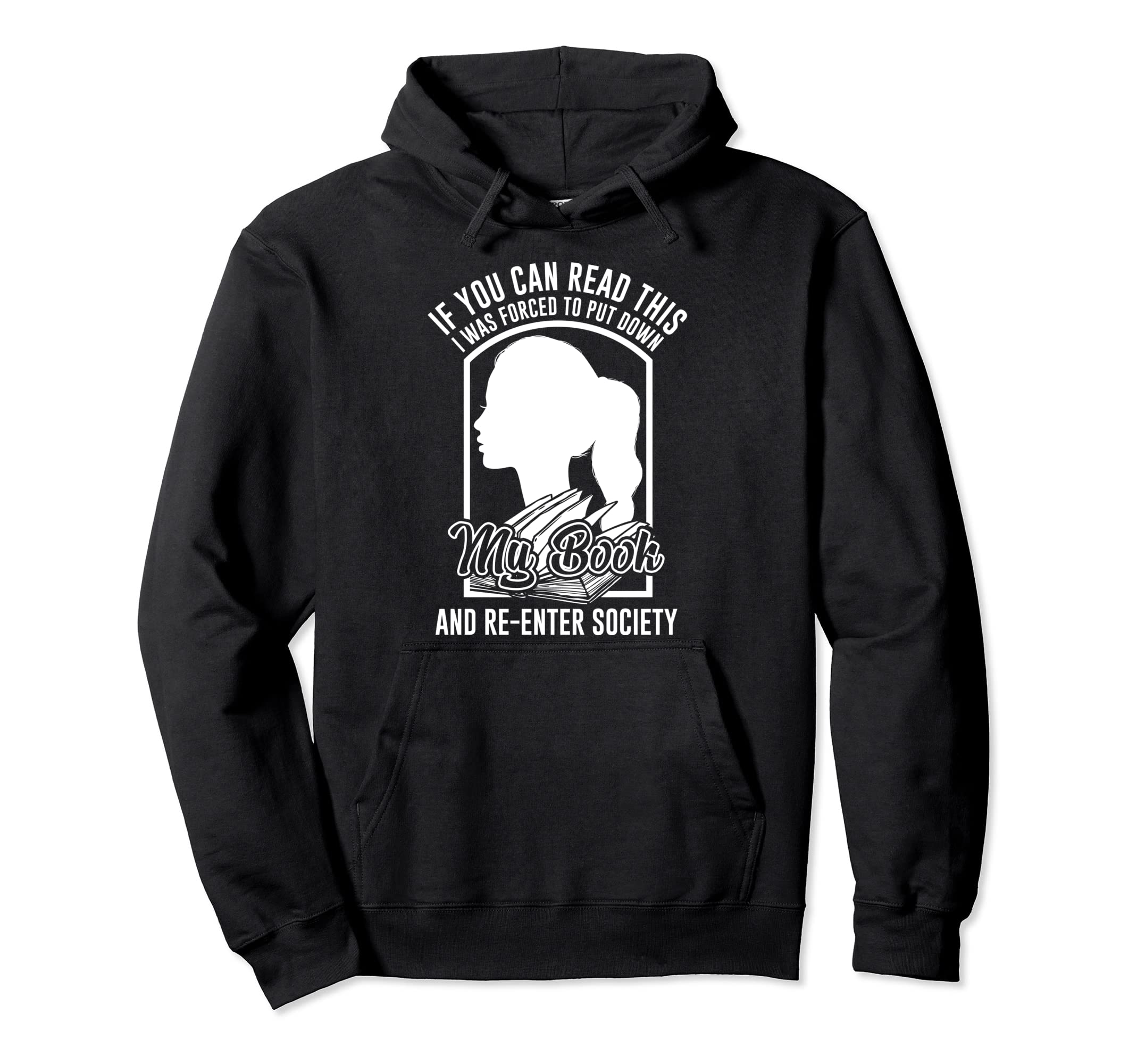 Book Society Library Literature Reading Hoodie - Aesthetic Graphic Unisex - T-Shirt, Sweatshirt, Hoodie