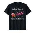 Santas Favorite Mental Health Nurse T-Shirt - Custom Art Print Men Women - T-Shirt, Sweatshirt, Hoodie