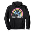 Emdr Therapy Rainbow Trauma Therapy Ptsd Hoodie - Graphic Print Unisex - T-Shirt, Sweatshirt, Hoodie