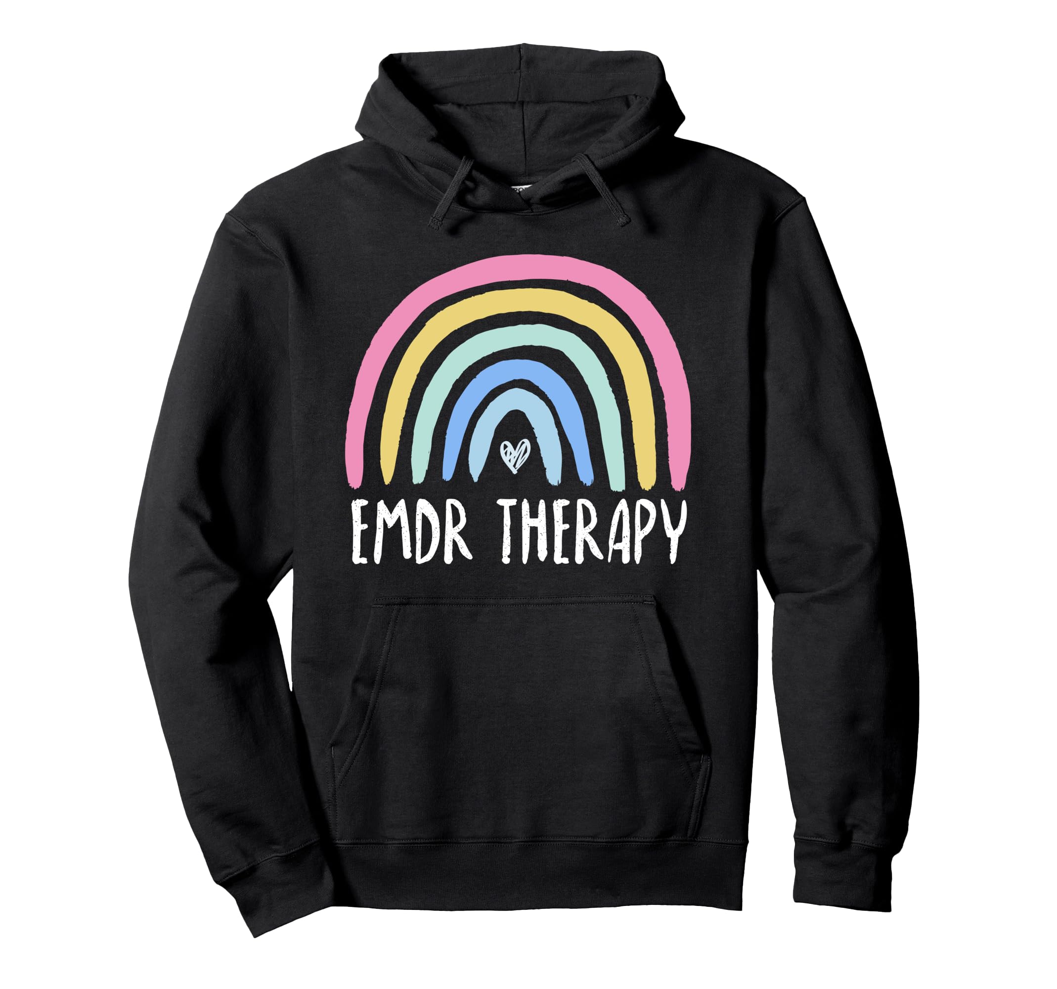 Emdr Therapy Rainbow Trauma Therapy Ptsd Hoodie - Graphic Print Unisex - T-Shirt, Sweatshirt, Hoodie