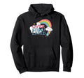 Overstimulated Rainbow Probably Hoodie - Trendy Graphic Unisex - T-Shirt, Sweatshirt, Hoodie