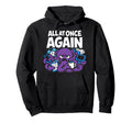Funny Octopus Overstimulated Hoodie - Fun Novelty Design Unisex - T-Shirt, Sweatshirt, Hoodie