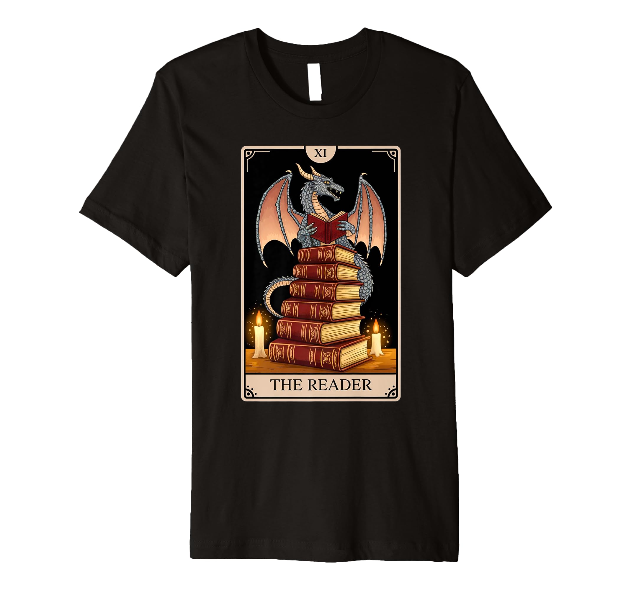 Bookworm Dragons Reading Book T-Shirt - Casual Everyday Wear for Adults - T-Shirt, Sweatshirt, Hoodie