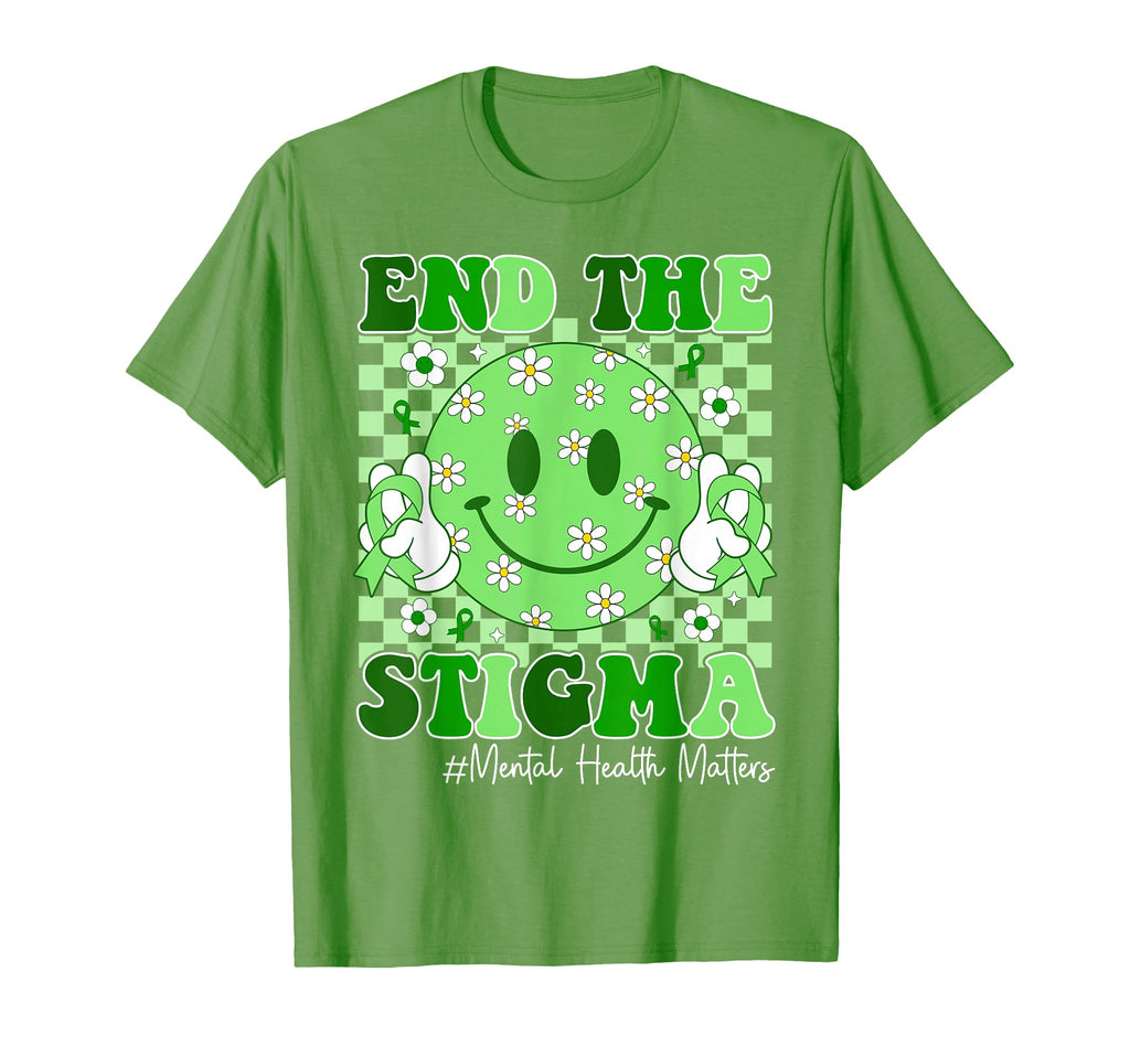 Mental Health Matters Awareness End Stigma T-Shirt - Trendy Graphic Unisex - T-Shirt, Sweatshirt, Hoodie
