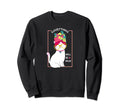 Everything Will Be Ok Cat Fruit Mental Sweatshirt - Trendy Graphic Unisex - T-Shirt, Sweatshirt, Hoodie