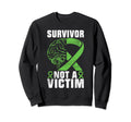 Survivor Not Victim Mental Health Sweatshirt - Streetwear Style for Adults - T-Shirt, Sweatshirt, Hoodie