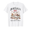 Dear Santa More Books Please Coquette T-Shirt - Custom Art Print Unisex - T-Shirt, Sweatshirt, Hoodie