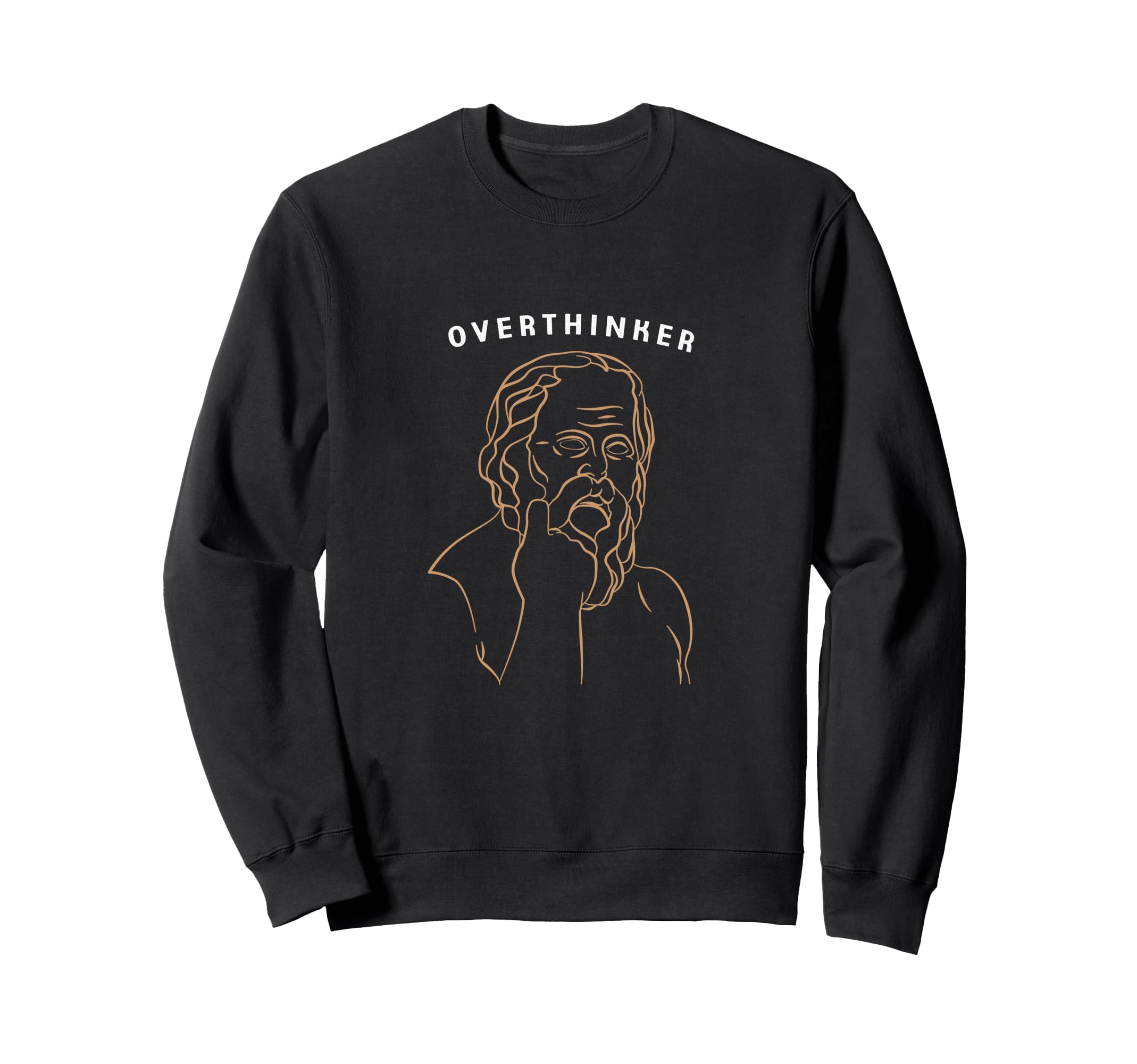 Im Overthinker Ancient Greek Funny Sweatshirt - Aesthetic Graphic Unisex - T-Shirt, Sweatshirt, Hoodie