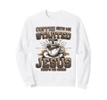 Coffee Gets Me Started Jesus Keeps Me Sweatshirt - Unique Graphic Unisex - T-Shirt, Sweatshirt, Hoodie