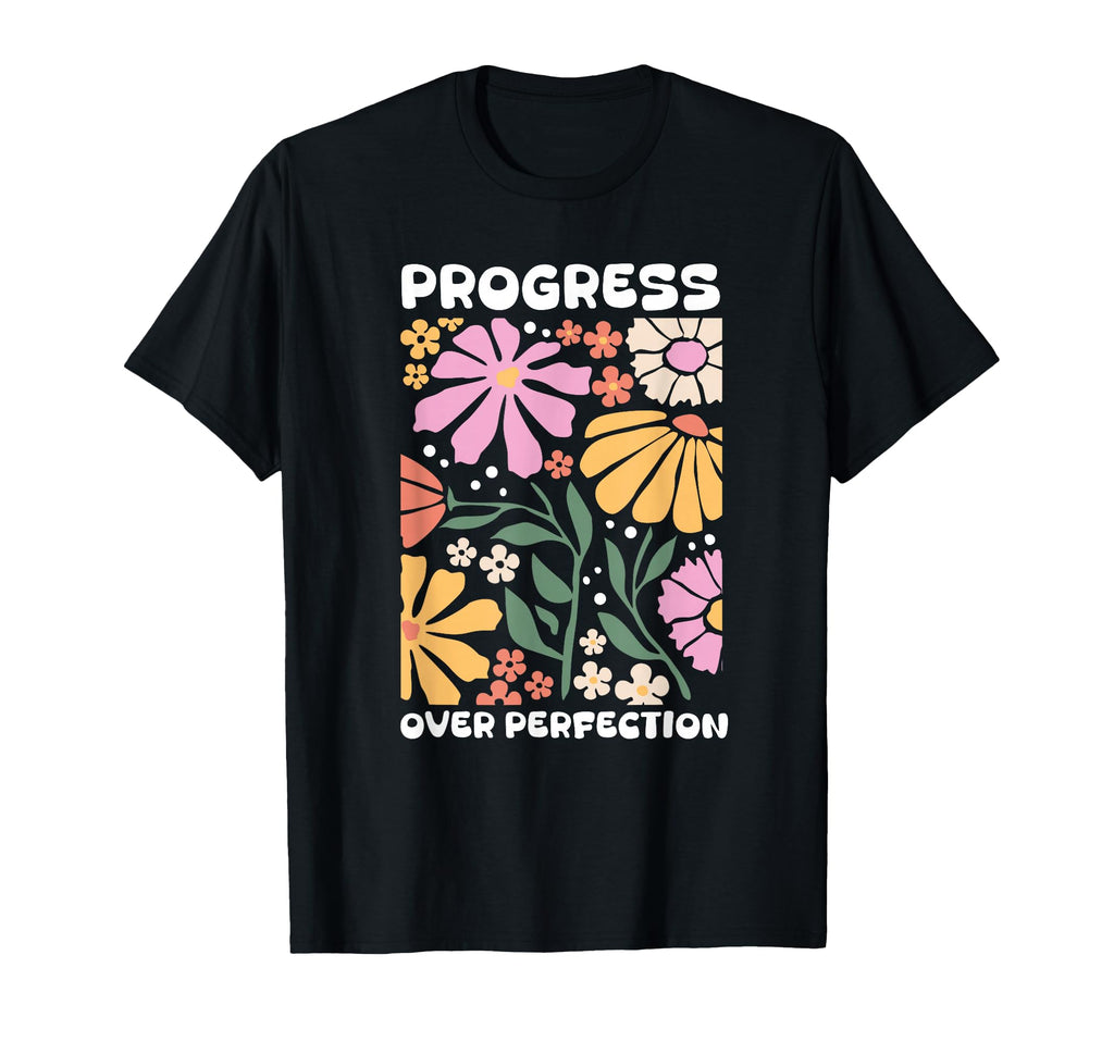 Progress Over Perfection Para Sped T-Shirt - Novelty Apparel Men Women - T-Shirt, Sweatshirt, Hoodie