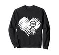 End Stigma Semicolon Mental Health Sweatshirt - Trendy Graphic Men Women - T-Shirt, Sweatshirt, Hoodie