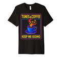 Digital Tunes Coffee Keep Me Going T-Shirt - Fun Novelty Design for Adults - T-Shirt, Sweatshirt, Hoodie