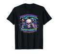 Professional Overthinker Skull Gothic T-Shirt - Trendy Graphic for Adults - T-Shirt, Sweatshirt, Hoodie