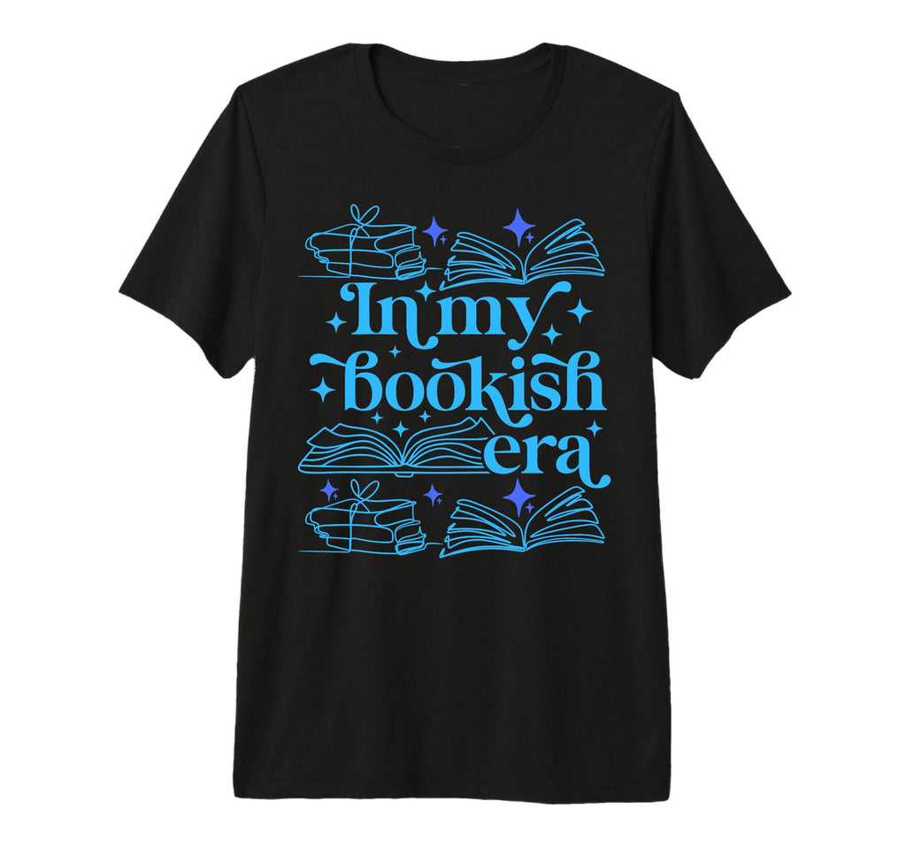 My Bookish Era Book Lover Tri Blend T-Shirt - Aesthetic Graphic for Adults - T-Shirt, Sweatshirt, Hoodie