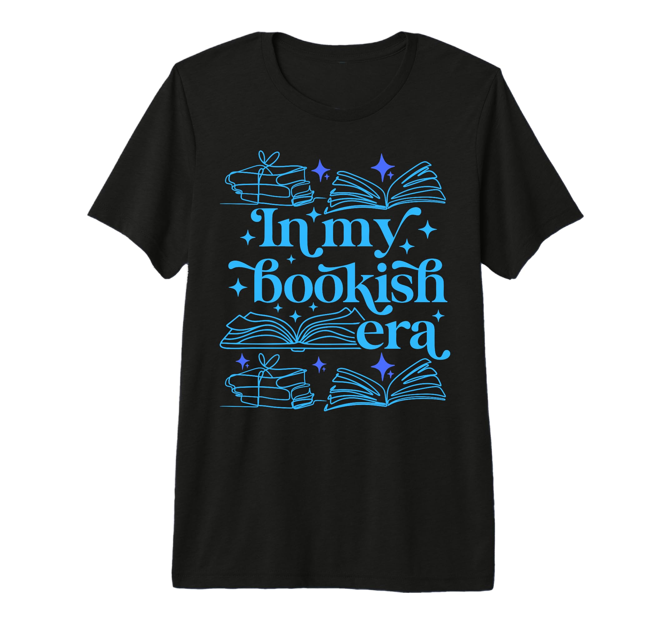 My Bookish Era Book Lover Tri Blend T-Shirt - Aesthetic Graphic for Adults - T-Shirt, Sweatshirt, Hoodie