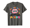 Groovy Give Your Brain Hug Teacher T-Shirt - Custom Art Print Men Women - T-Shirt, Sweatshirt, Hoodie