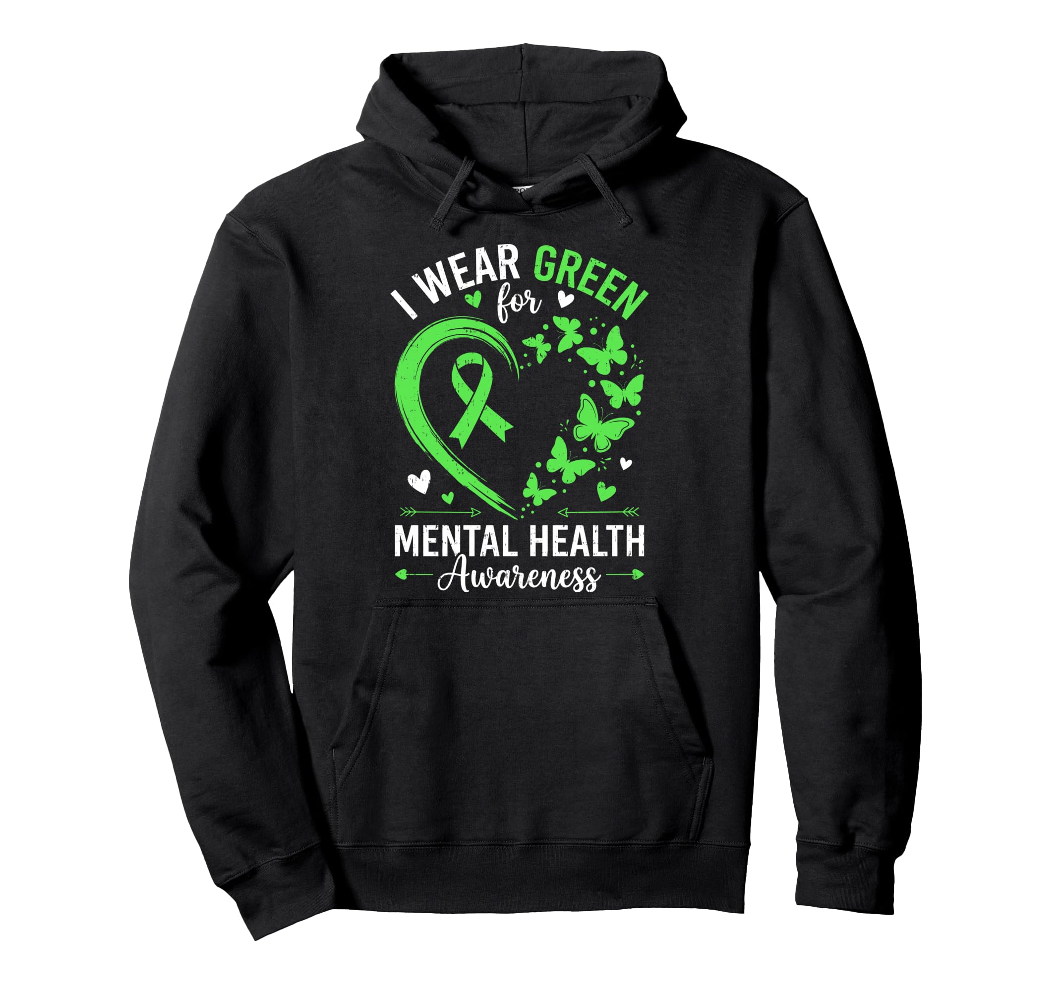 End Stigma Sunflower Mental Health Hoodie - Aesthetic Graphic Men Women - T-Shirt, Sweatshirt, Hoodie