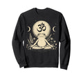 Meditating Frog Om Symbol Sweatshirt - Streetwear Style for Adults - T-Shirt, Sweatshirt, Hoodie