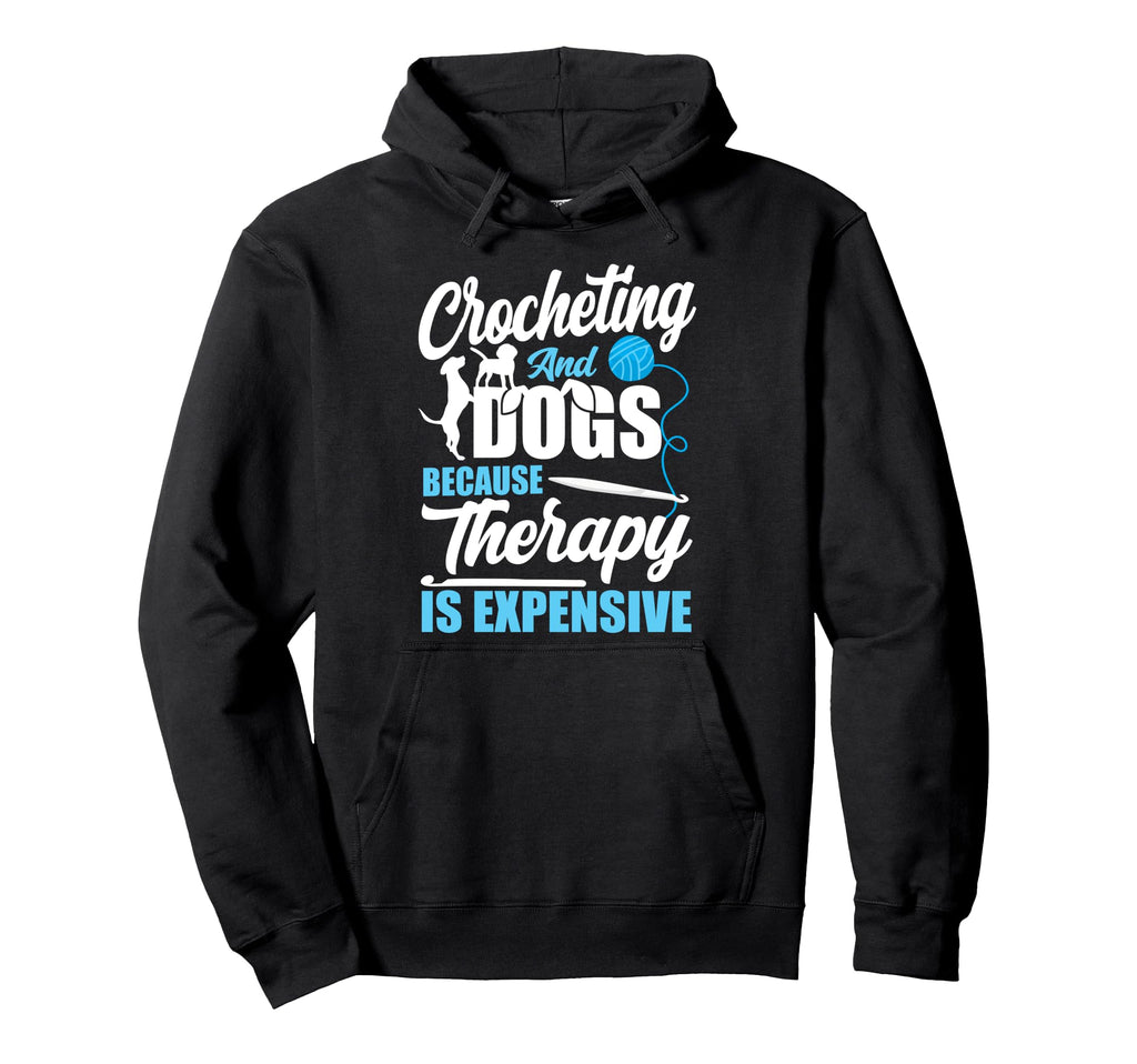 Crocheting Dog Crocheting And Dogs Hoodie - Streetwear Style for Adults - T-Shirt, Sweatshirt, Hoodie