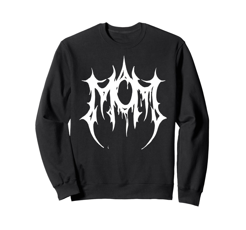 Goth Mom Gothic Mama Grunge Emo Sweatshirt - Minimalist Print Men Women - T-Shirt, Sweatshirt, Hoodie