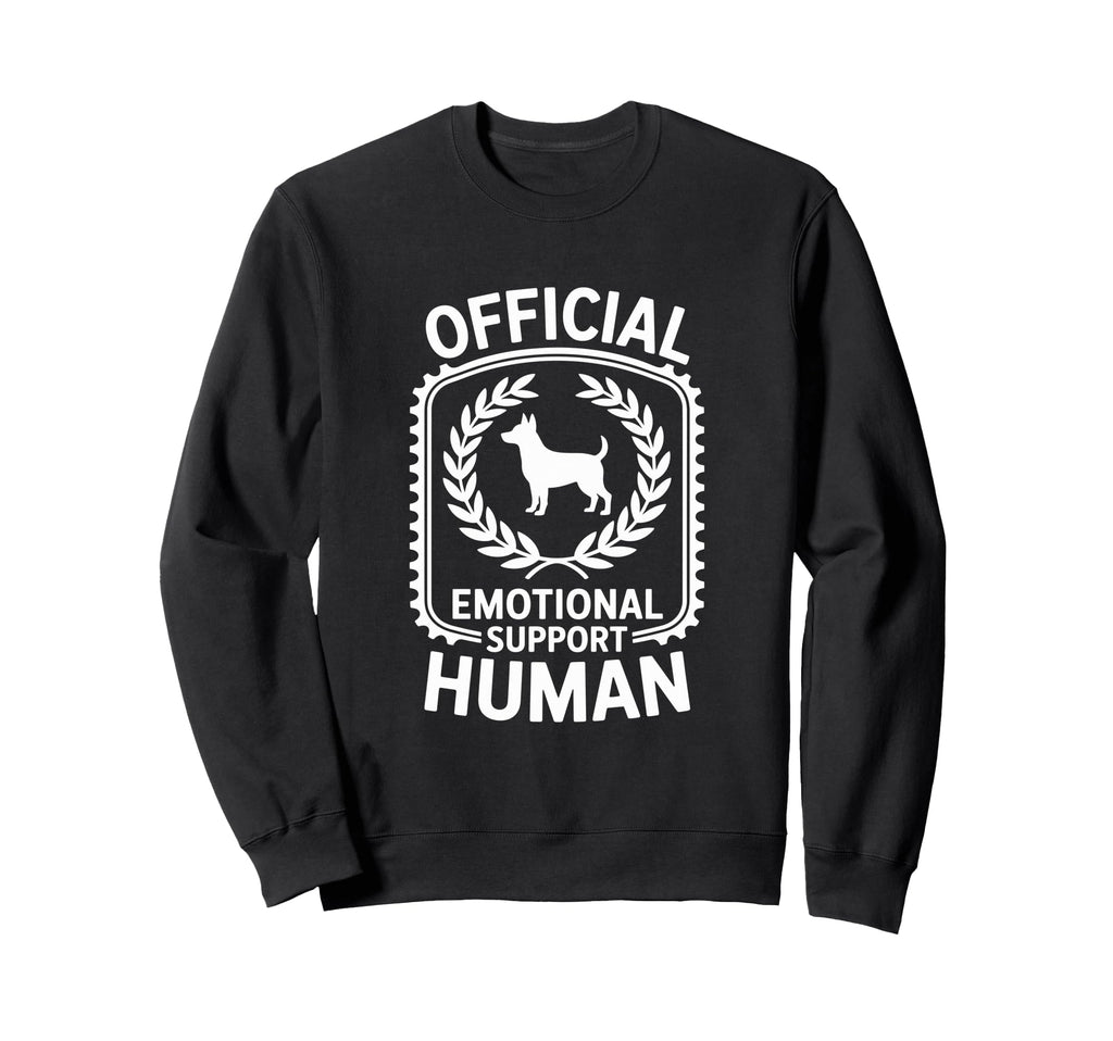 Emotional Support Human Do Not Pet T-Shirt - Novelty Apparel for Adults - T-Shirt, Sweatshirt, Hoodie
