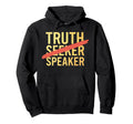 Spiritual Seeker Meditation Reiki Hoodie - Minimalist Print for Adults - T-Shirt, Sweatshirt, Hoodie