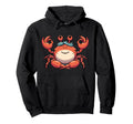 Meditation Crab Yoga Pose Relaxing Animal Hoodie - Novelty Apparel Unisex - T-Shirt, Sweatshirt, Hoodie