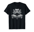 Funny Bearded Dragon Reading T-Shirt - Casual Everyday Wear for Adults - T-Shirt, Sweatshirt, Hoodie
