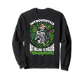 Introverted But Willing To Discuss Sweatshirt - Graphic Print Men Women - T-Shirt, Sweatshirt, Hoodie