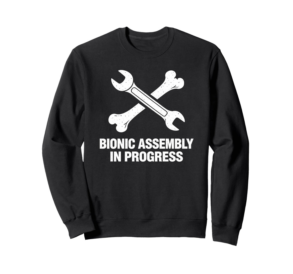 Hip Replacement Surgery Recovery Sweatshirt - Aesthetic Graphic for Adults - T-Shirt, Sweatshirt, Hoodie
