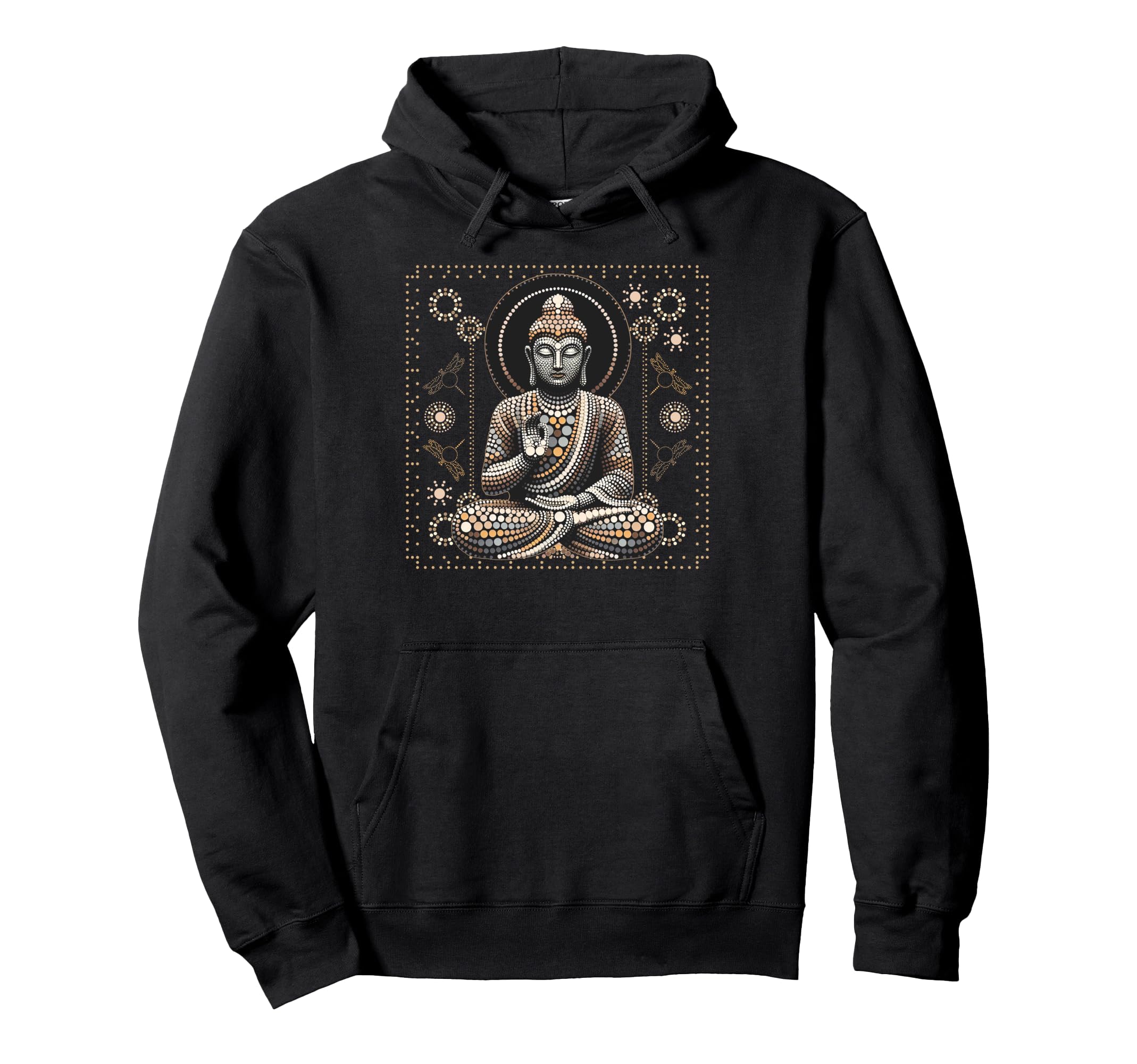 Buddha Zen Buddhism Elegant Zen Hoodie - Streetwear Style Men Women - T-Shirt, Sweatshirt, Hoodie