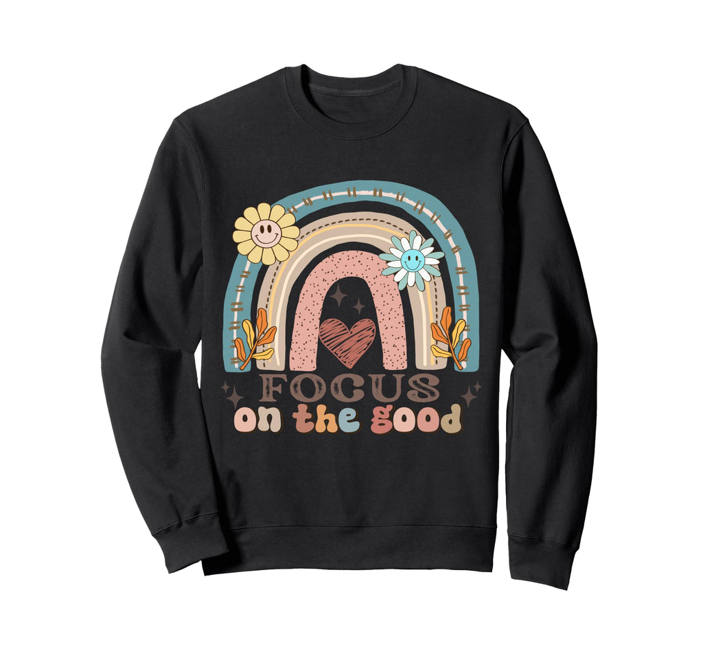 Mental Health Awareness Focus Good Sweatshirt - Unique Graphic Men Women - T-Shirt, Sweatshirt, Hoodie
