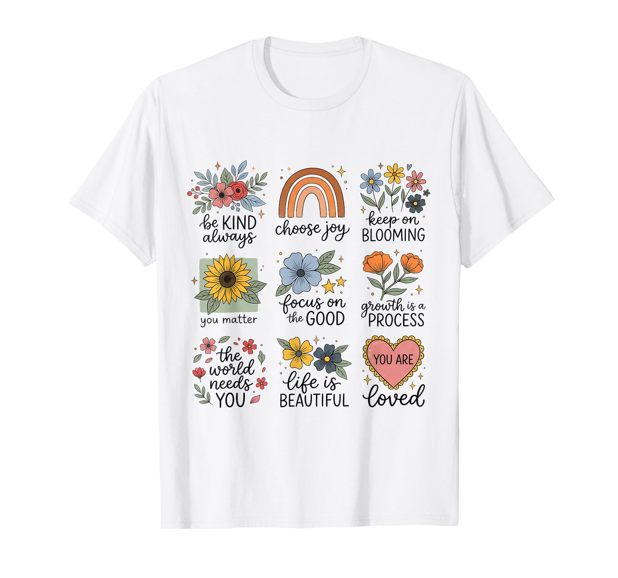 Be Kind Choose Joy Positive Quotes T-Shirt - Streetwear Style for Adults - T-Shirt, Sweatshirt, Hoodie